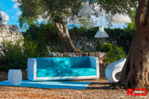 Coin lounge turquoise