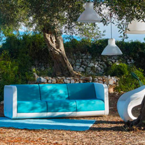 Coin lounge turquoise