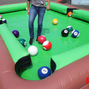 Billard foot gonflable