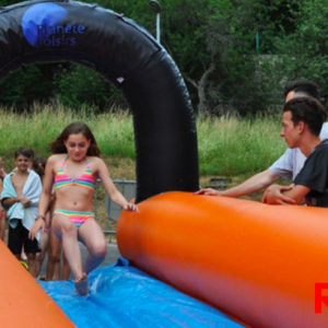 Toboggan de glisse géant