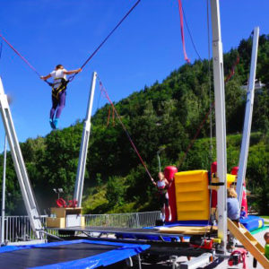 Trampoline élastique duo