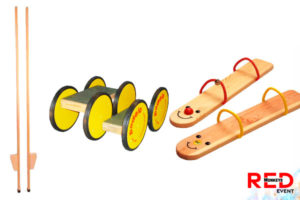 Pack de jeux en bois