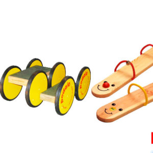 Pack de jeux en bois