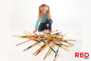 Mikado géant en bois